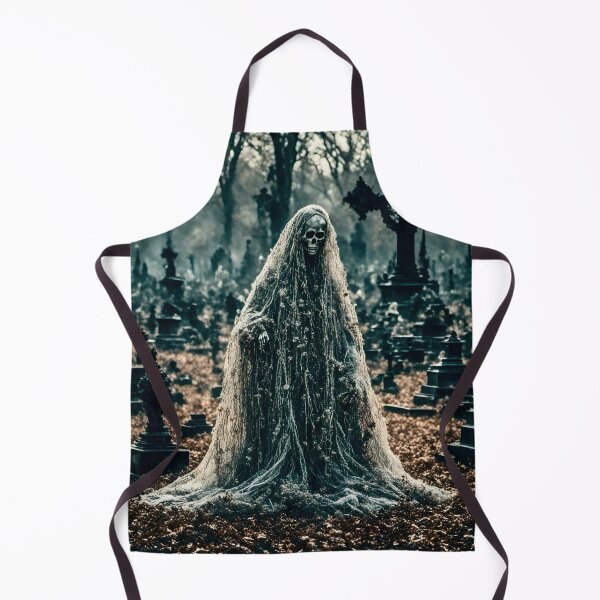 Item preview, Ghost in a cemetery designed and sold by PhantomPopcorn.