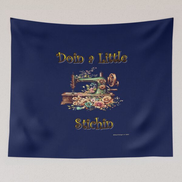 Item preview, Doin a Little Stichin designed and sold by OL KOOT DESIGNS.