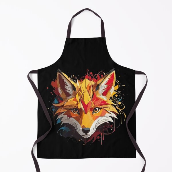 Item preview, Cute Colorful Fox in Low Poly Style designed and sold by MindSmith.