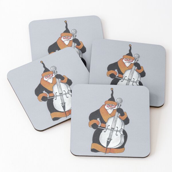 Item preview, Unveiling Santa's secret talent: The Cello Maestro designed and sold by Marikohandemade.