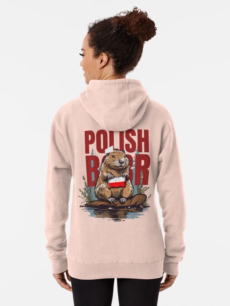 Polish Bóbr - Bober, Bóbr, Beaver, Boberek Pullover Hoodie for