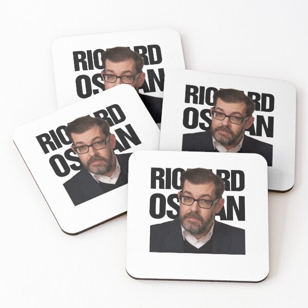Item preview, Richard Osman photo superimposed Stickers designed and sold by DeSaings.