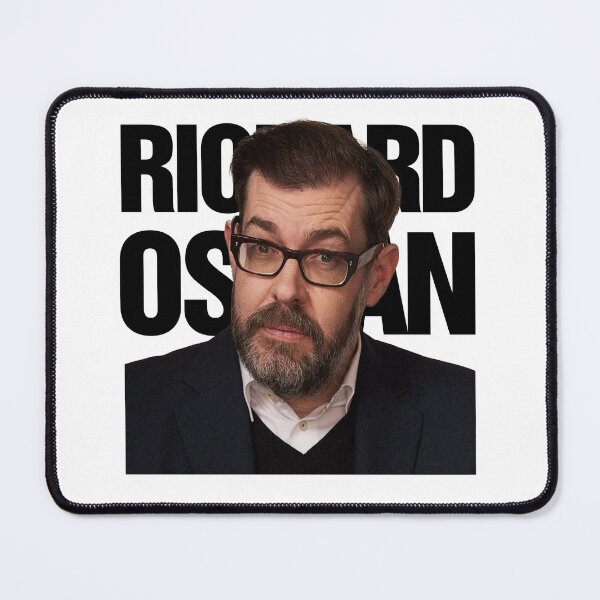 Item preview, Richard Osman photo superimposed Stickers designed and sold by DeSaings.