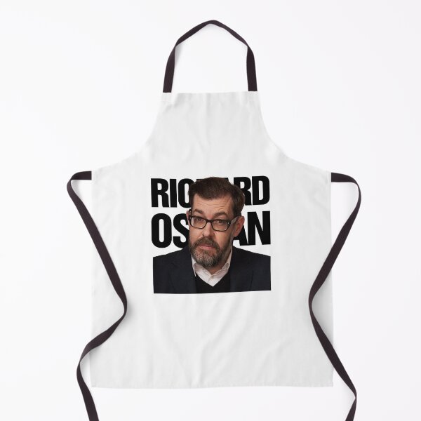 Artikelvorschau, Aufgeklebte Aufkleber mit Richard Osman-Foto entworfen und verkauft von DeSaings.