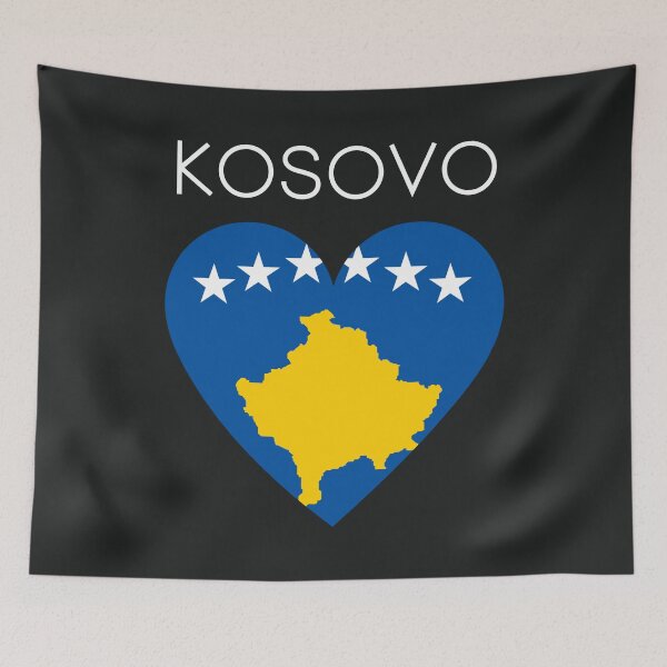 Item preview, Kosovo Flag - Kosovo Love designed and sold by Sketch-Shack.