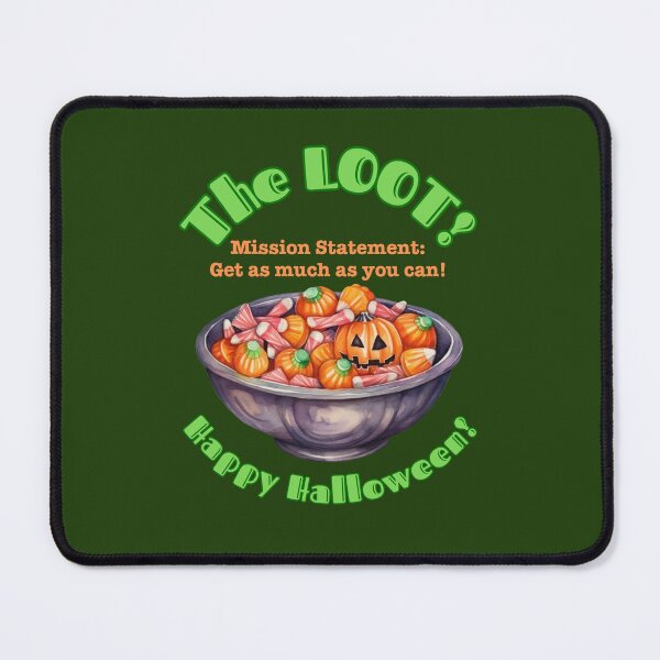 Item preview, Happy Halloween! The LOOT! Trick or Treat Candy designed and sold by HolidaysBlaze Designs For You.