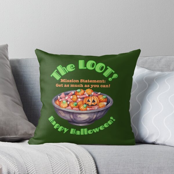 Item preview, Happy Halloween! The LOOT! Trick or Treat Candy designed and sold by HolidaysBlaze Designs For You.