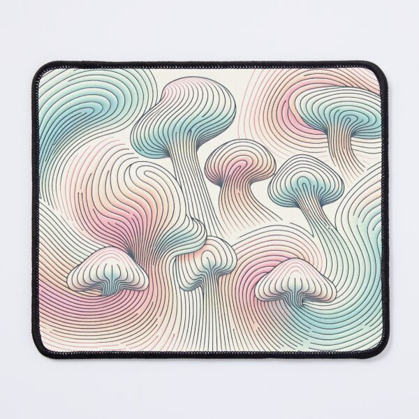 Item preview, Pastel Mushrooms designed and sold by NeatSplash.