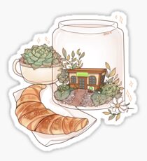 The Roost terrarium Sticker