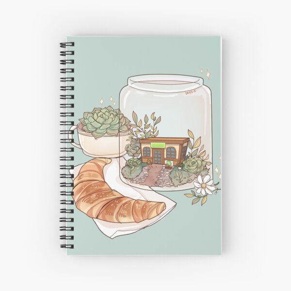 The Roost terrarium Spiral Notebook
