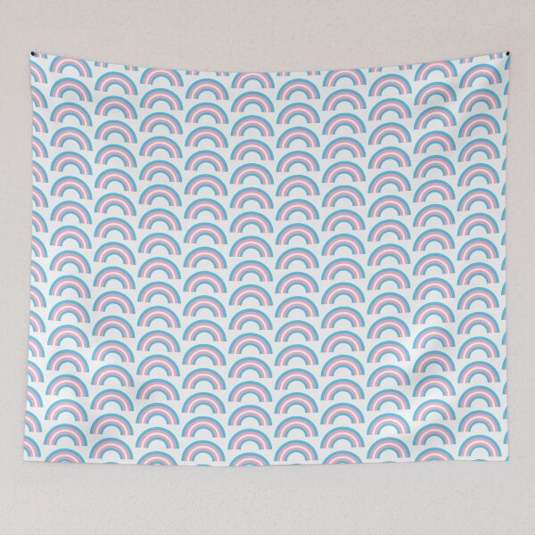 Item preview, Transgender Rainbow Flag designed and sold by Epic Love Designs.