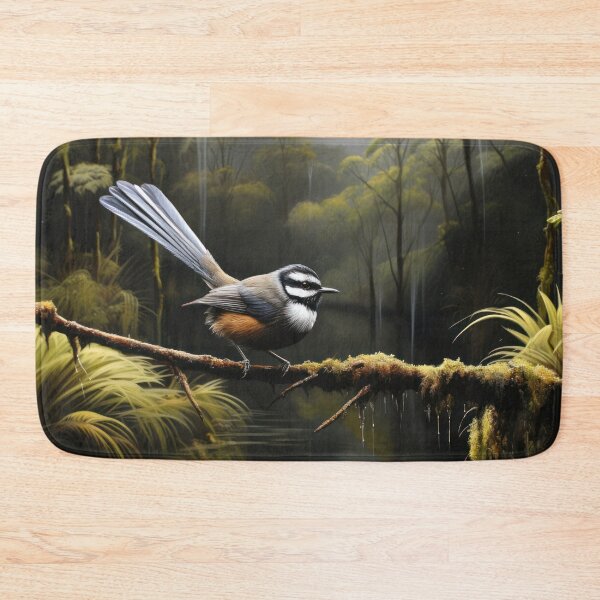 Item preview, Fantail in rainforest designed and sold by TheOosh.