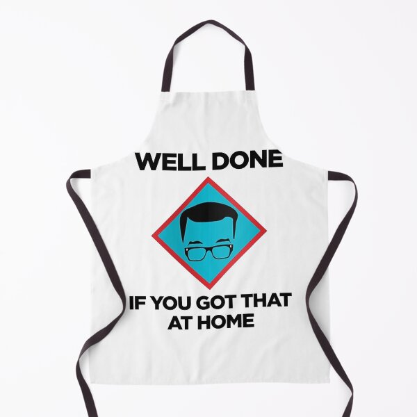 Item preview, WELL DONE IF YOU GOT THAT AT HOME by Richard Osman sticker designed and sold by DeSaings.