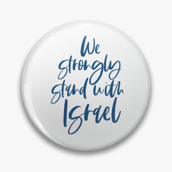 Item preview, We Strongly Stand with Israel, We Stand With Israel, Fight with Israel, Pray for Israel designed and sold by kimicreativ.