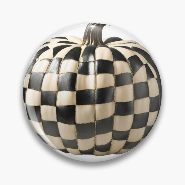 Item preview, Chequerboard Pumpkin  designed and sold by RachelRebel.