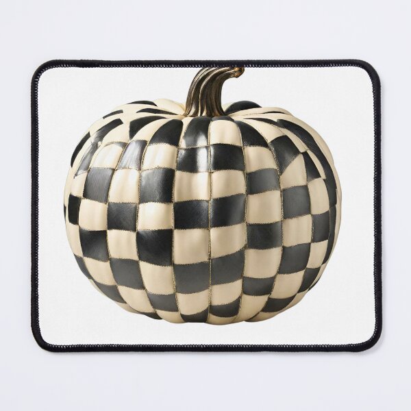 Item preview, Chequerboard Pumpkin  designed and sold by RachelRebel.