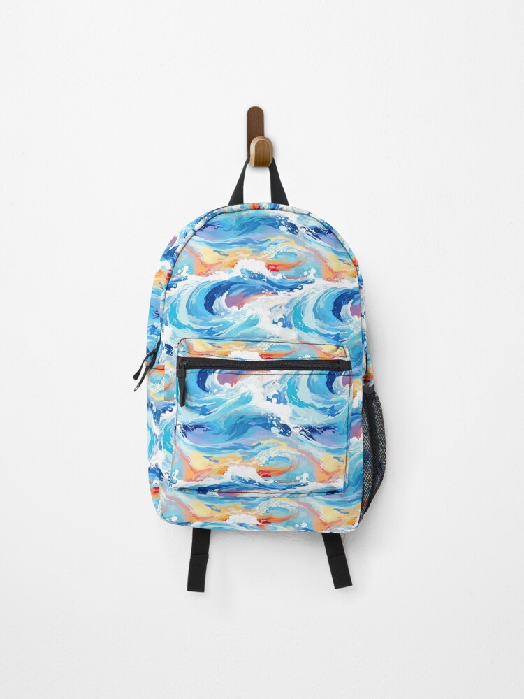 Thumbnail 1 of 3, Backpack, Summer Pattern designed and sold by BeerBot.