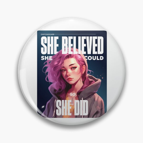 Item preview,  she believed sh could and she did designed and sold by signcraftdesign.