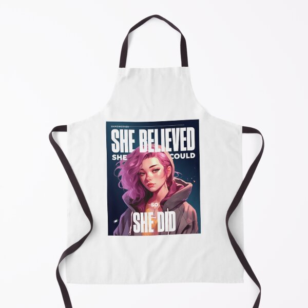 Item preview, she believed sh could and she did designed and sold by signcraftdesign.