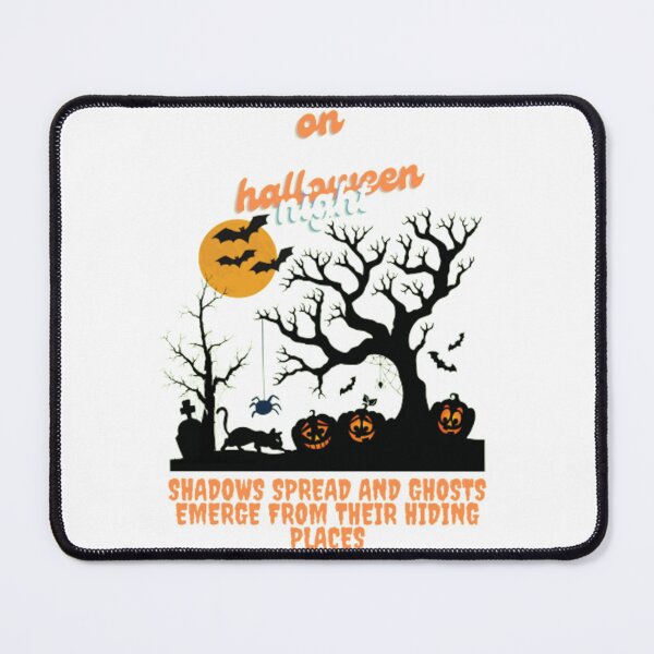 Item preview, on halloween night shadows spread and ghosts emerge from their hiding places designed and sold by jonmobo.