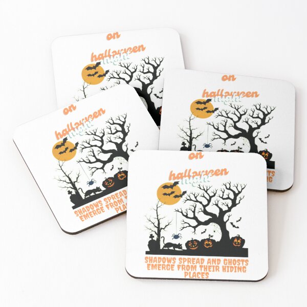 Item preview, on halloween night shadows spread and ghosts emerge from their hiding places designed and sold by jonmobo.