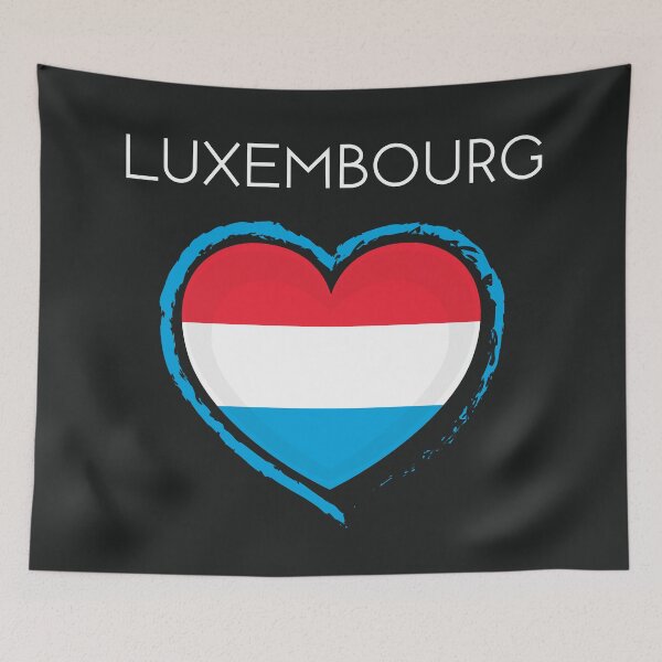 Item preview, Luxembourg Flag - Luxembourg Love designed and sold by Sketch-Shack.