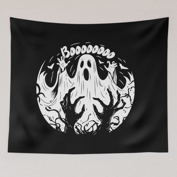 Item preview, Ghost scaring person designed and sold by Dizartico.