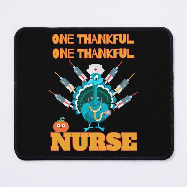Item preview, Thankful pumpkin Turkey Nurse Cute Thanksgiving designed and sold by Zikozaki.