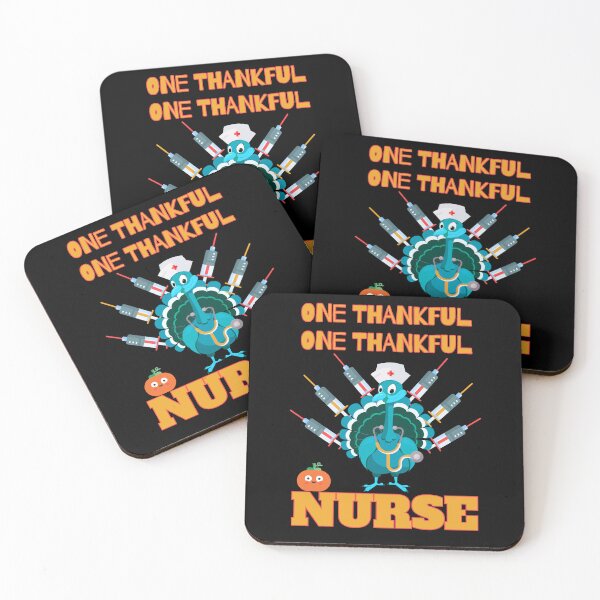 Item preview, Thankful pumpkin Turkey Nurse Cute Thanksgiving  designed and sold by Zikozaki.