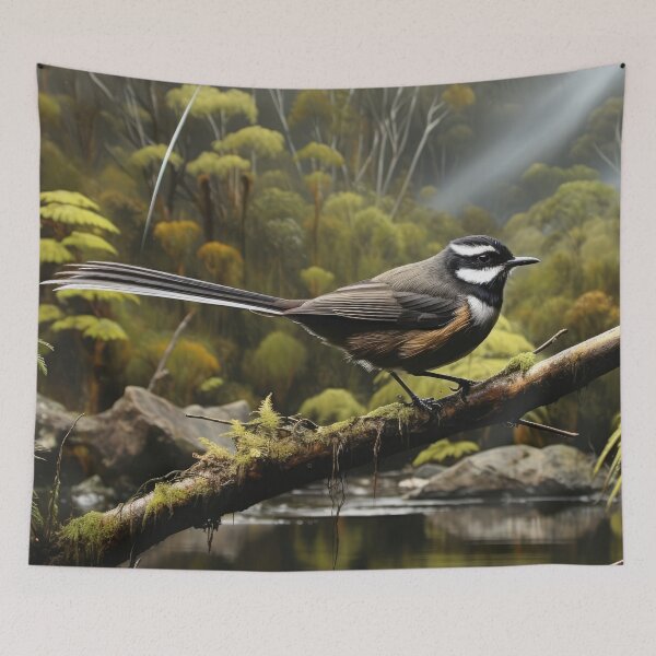 Item preview, Fantail at the river designed and sold by TheOosh.
