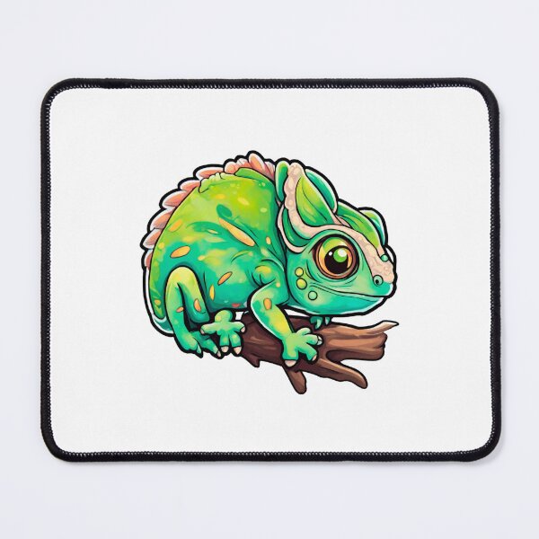 Item preview, Chameleon perched on a branch designed and sold by BrohShop.