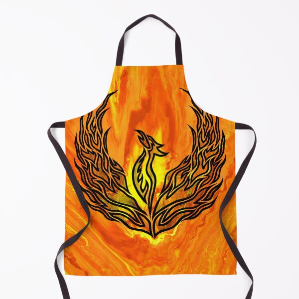 Item preview, Phoenix Flame - Acrylic Pour designed and sold by HandmadeHill.