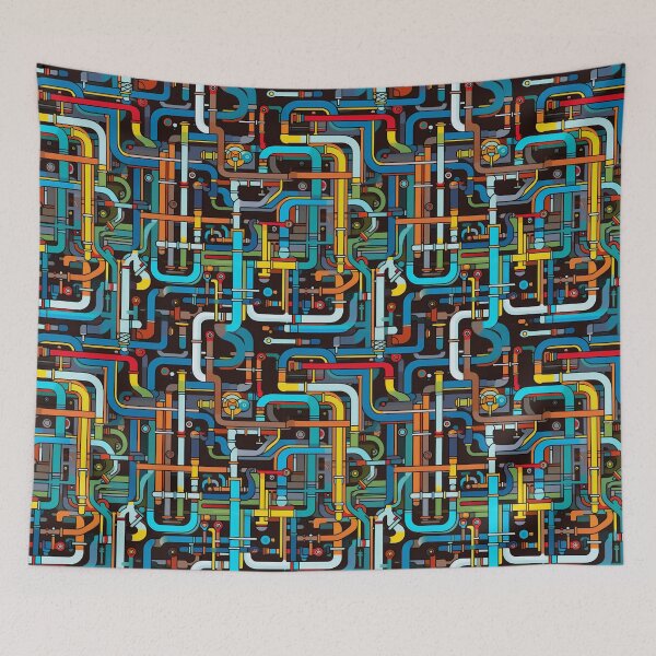Item preview, Complicated Pattern - Pipes designed and sold by Ol' Willer.
