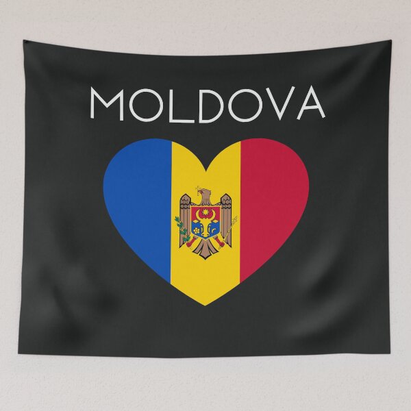 Item preview, Moldova Flag - Moldova Love designed and sold by Sketch-Shack.