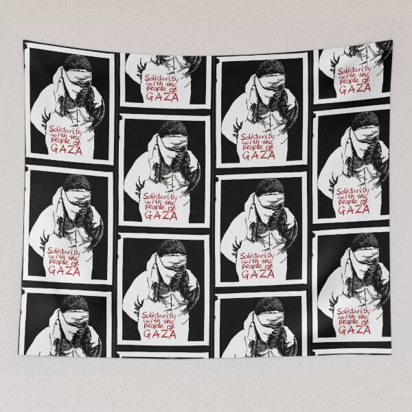 Item preview, Solidarity with Gaza designed and sold by Ichneumon-art.