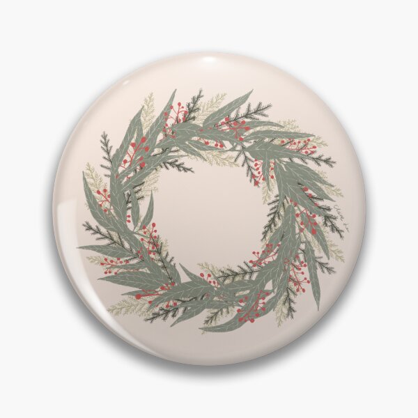 Artikelvorschau, Weihnachtskranz II - Beige entworfen und verkauft von by-clairelee.