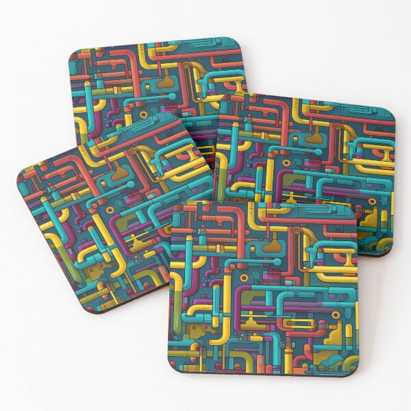 Item preview, Complicated Pattern -  Woven Pipes designed and sold by Ol' Willer.