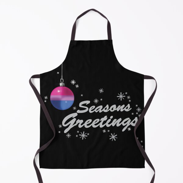 Item preview, Seasons Greetings Bisexual Pride Colors designed and sold by TheirChoice.