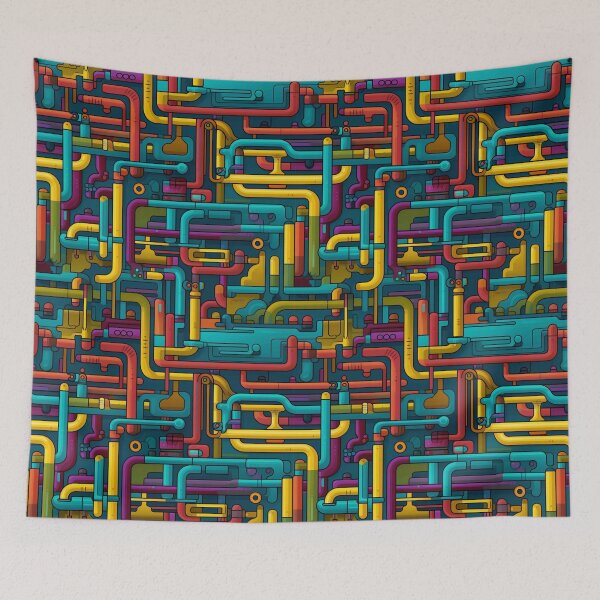 Item preview, Complicated Pattern -  Woven Pipes designed and sold by Ol' Willer.