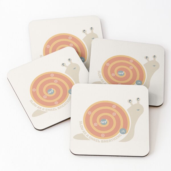 Item preview, MINDFULNESS FOR KIDS -Slow Snail Breathing Exercise -  designed and sold by StuckOnGood.