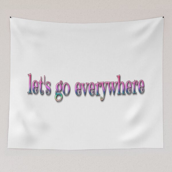 Item preview, Let's Go Everywhere  designed and sold by The Happiness Market .