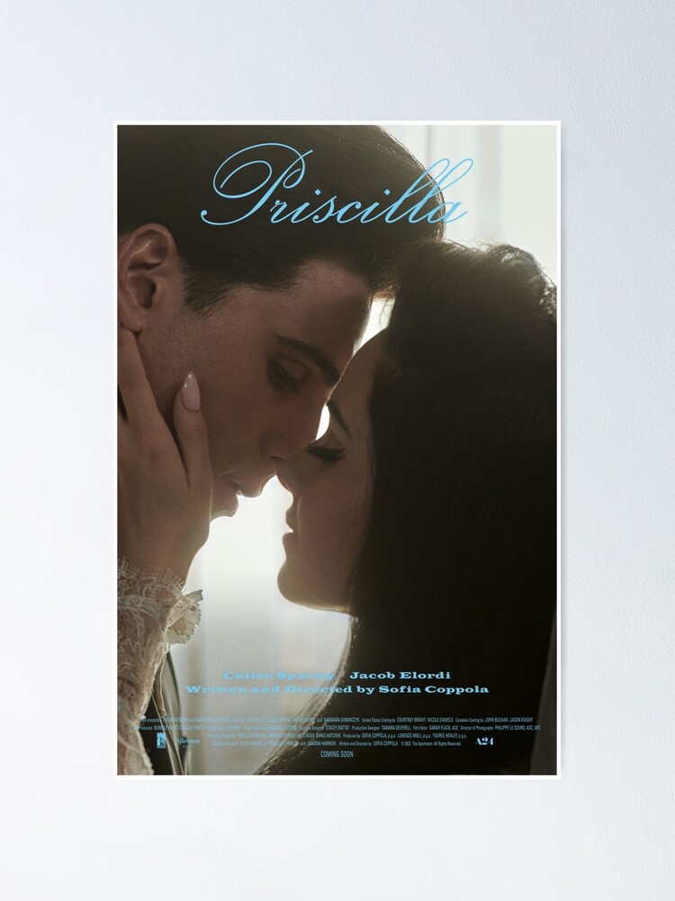 Priscilla Film 2024 A24 Poster For Sale By Dreamy Designs Redbubble   Fposter,small,wall Texture,product,750x1000 