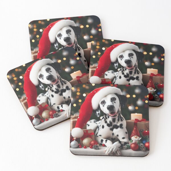 Item preview, Dalmatian Christmas 2 designed and sold by fatbanana.
