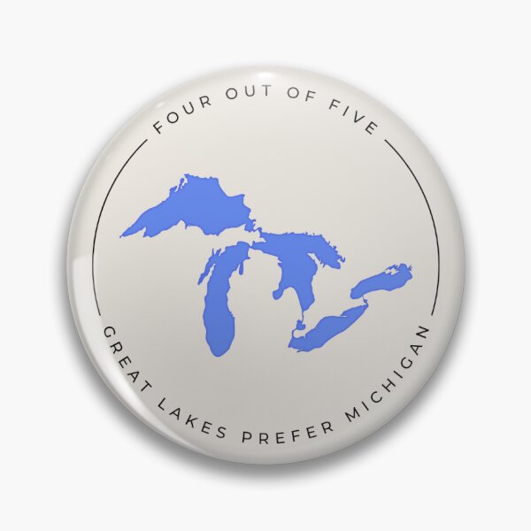 Item preview, Four out of Five Great Lakes Prefer Michigan designed and sold by mckennadraws.