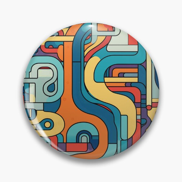 Item preview, Complicated Pattern - 60's Style designed and sold by Ol' Willer.
