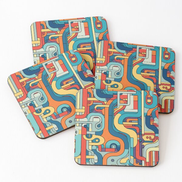 Item preview, Complicated Pattern - 60's Style designed and sold by Ol' Willer.