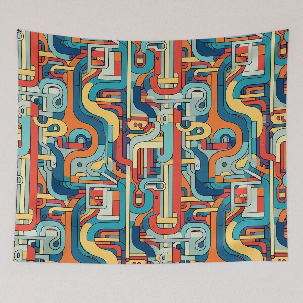 Item preview, Complicated Pattern - 60's Style designed and sold by Ol' Willer.
