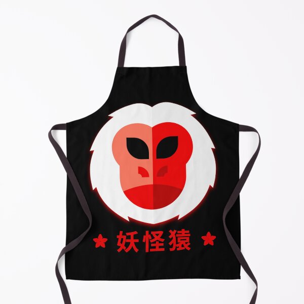 Item preview, Yōkai Monkey Japanese Anime Gift - Black designed and sold by InkyGenies.