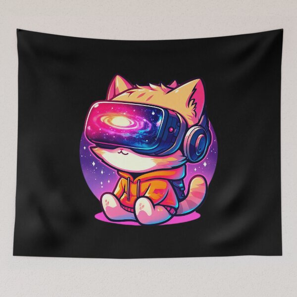 Item preview, Cat slave -  Cat wearing Vr - MeowVR designed and sold by mamacub.