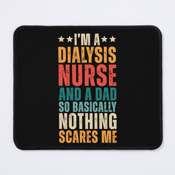 Item preview, Retro Dialysis Nurse And A Dad designed and sold by kamrankhan.